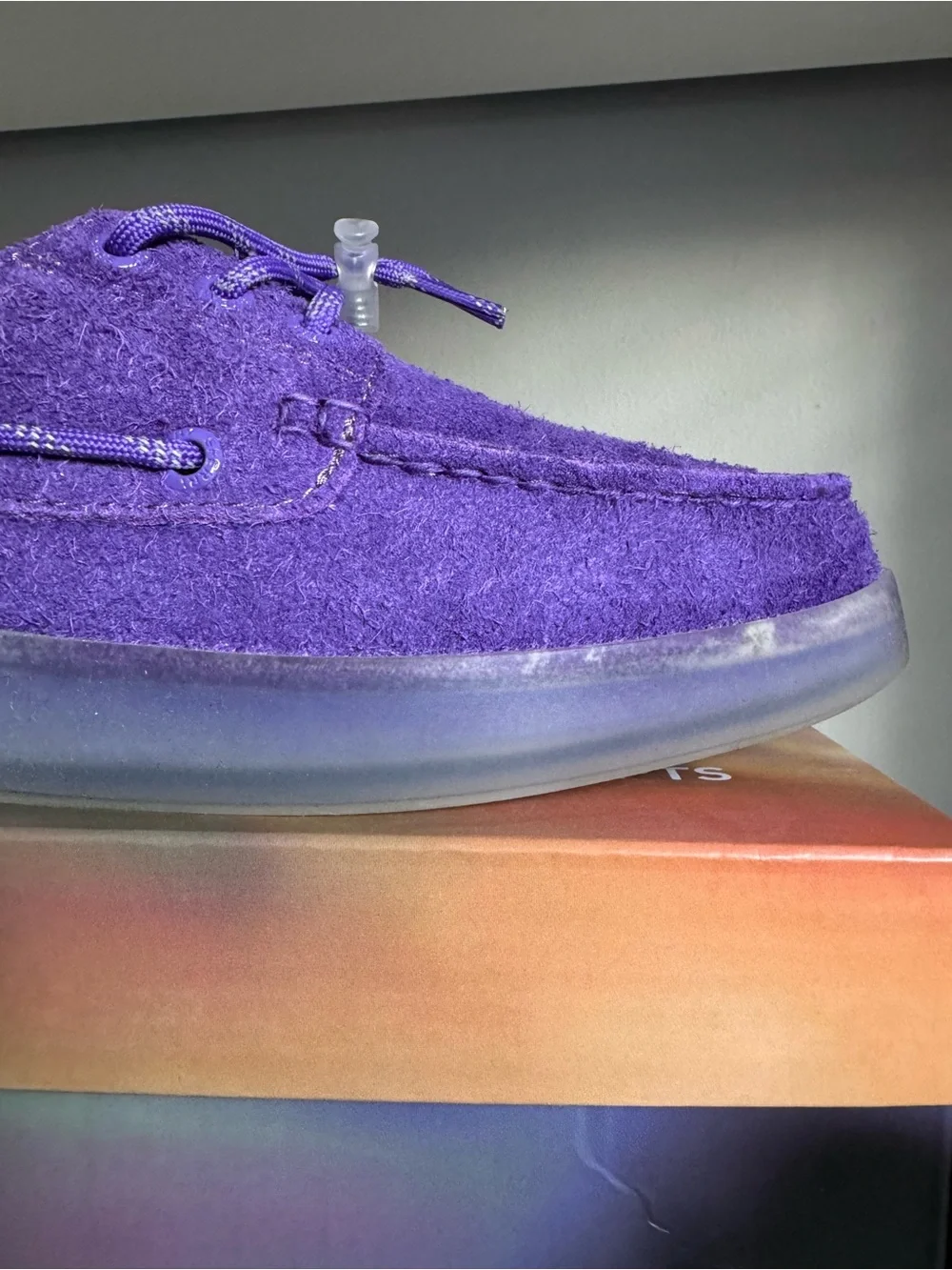 Concepts x Sperry 3-Eye Purple Suede Boat Shoes